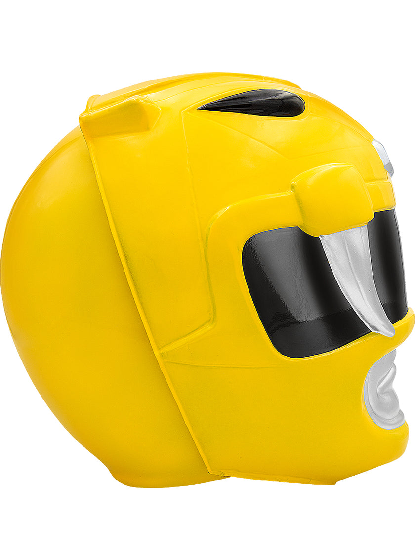 Casque Power Ranger Jaune adulte