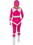 Casque Power Ranger Rose adulte
