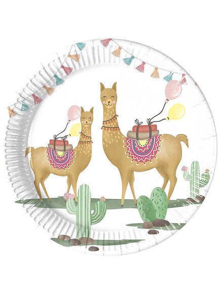 8 assiettes Lama  (20 cm) - Lama