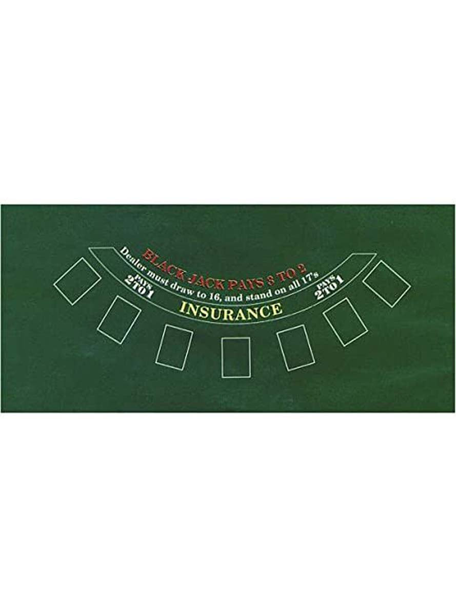 Nappe tapis de poker rectangulaire