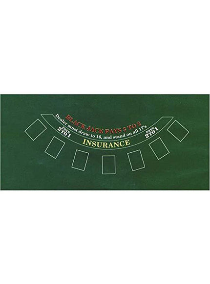 Nappe tapis de poker rectangulaire