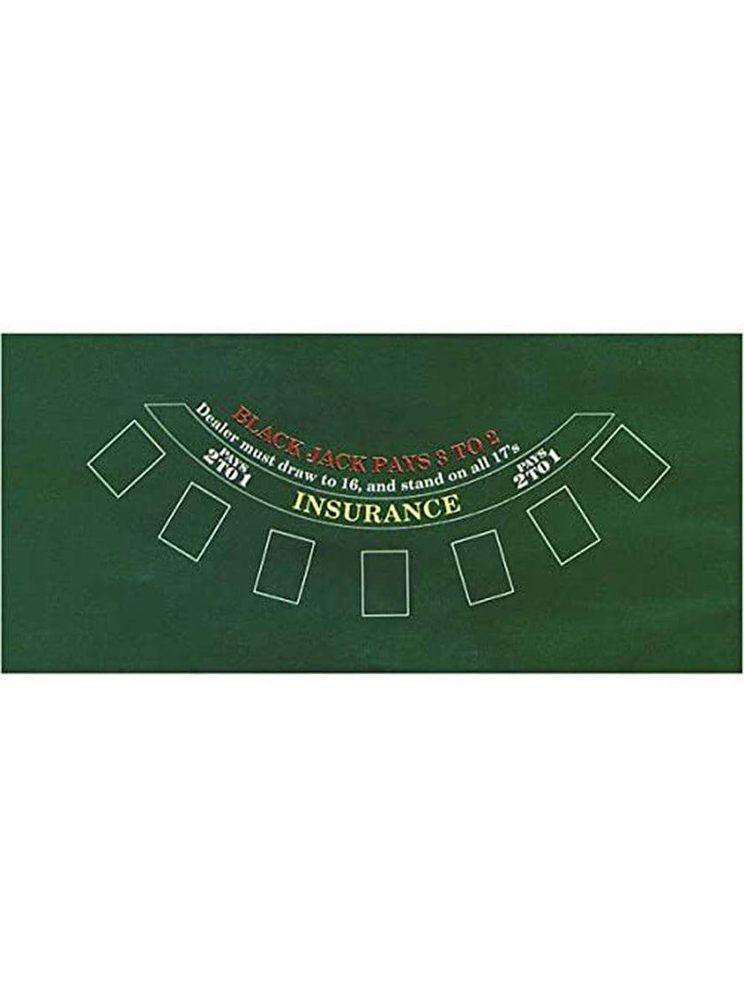 Nappe tapis de poker rectangulaire