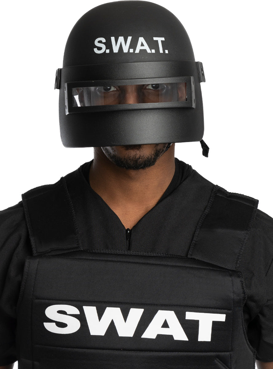 Casque anti émeutes SWAT adulte