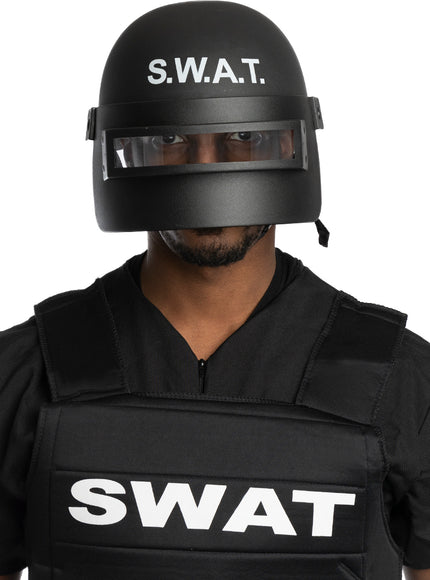 Casque anti émeutes SWAT adulte