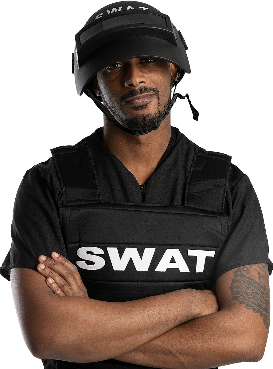 Casque anti émeutes SWAT adulte