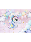 Ballon licorne en alu