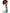 Perruque tresses brune fille