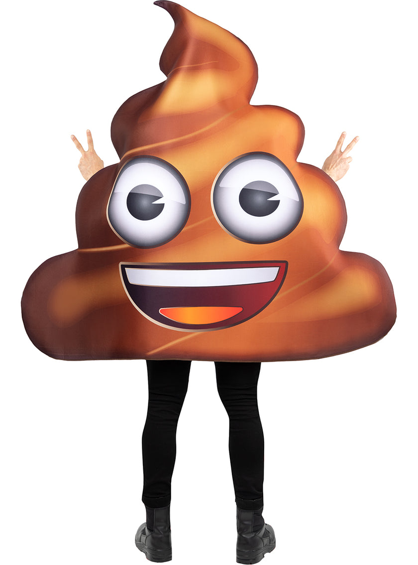 Déguisement émoji caca adulte
