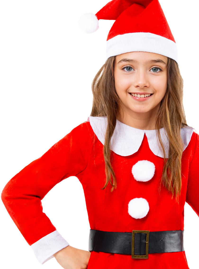 Déguisement mère noël pour fille
