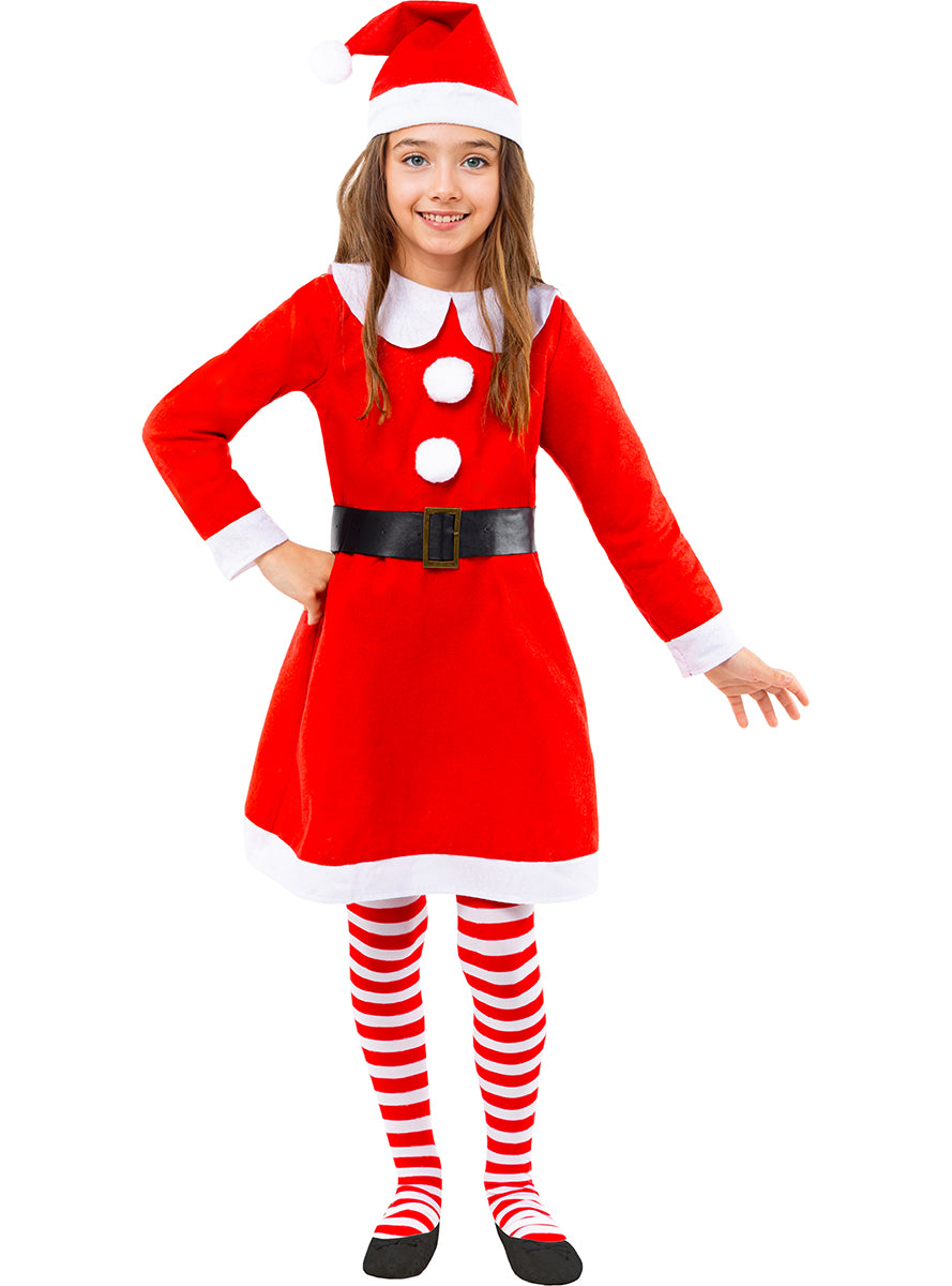 Déguisement mère noël pour fille