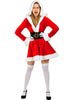 Déguisement mère noël deluxe pour femme
