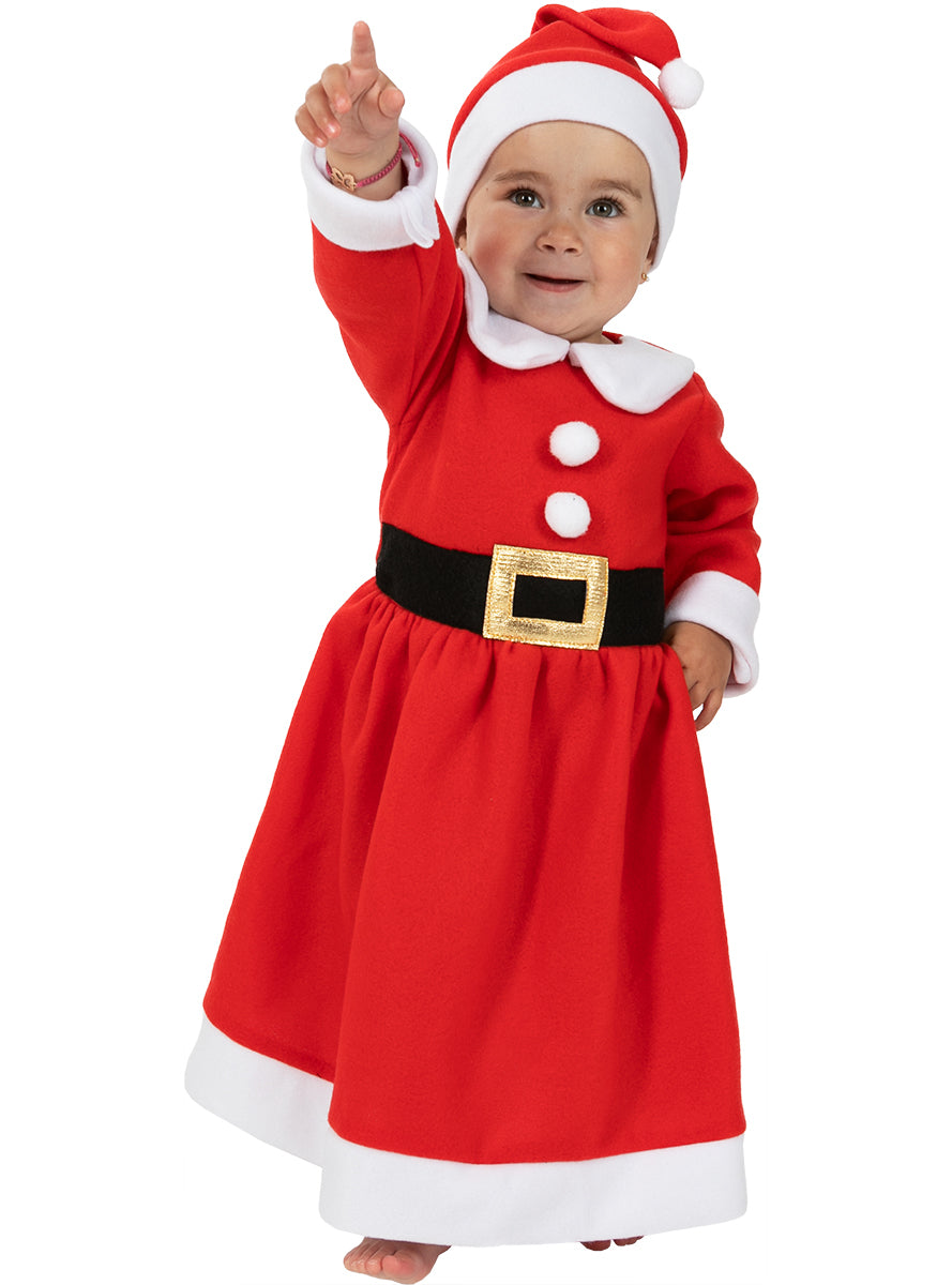 Déguisement mère noël pour bébé