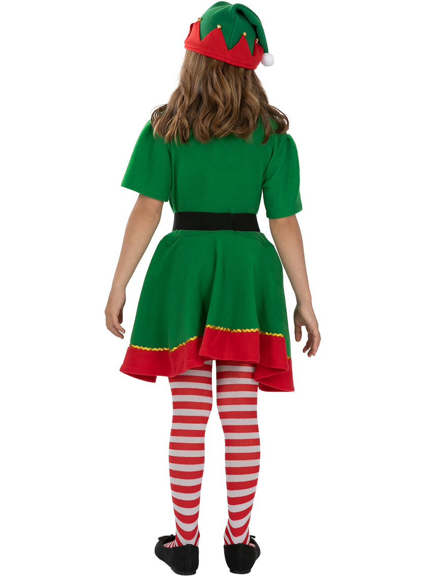 Déguisement lutin de noël pour fille