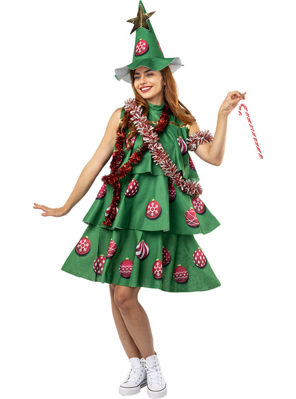 Déguisement sapin de noël femme