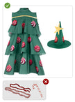 Déguisement sapin de noël femme