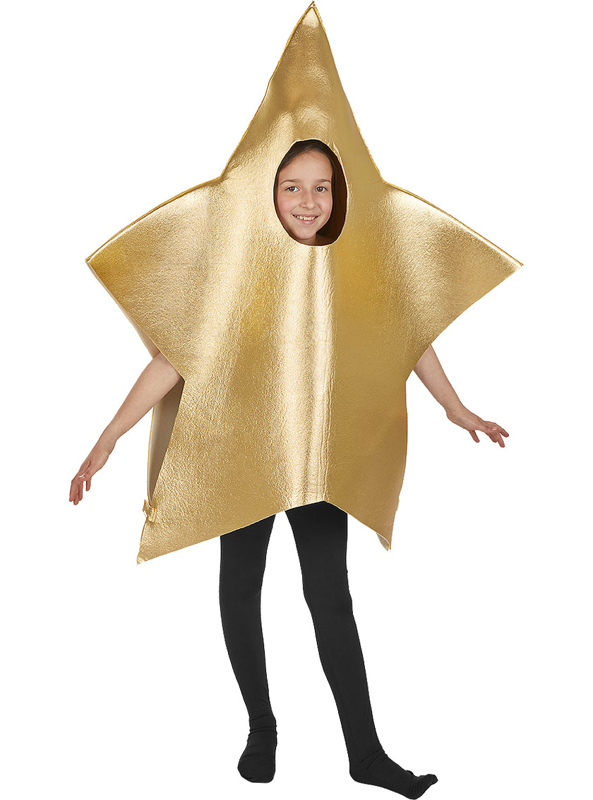 Déguisement étoile dorée pour enfant