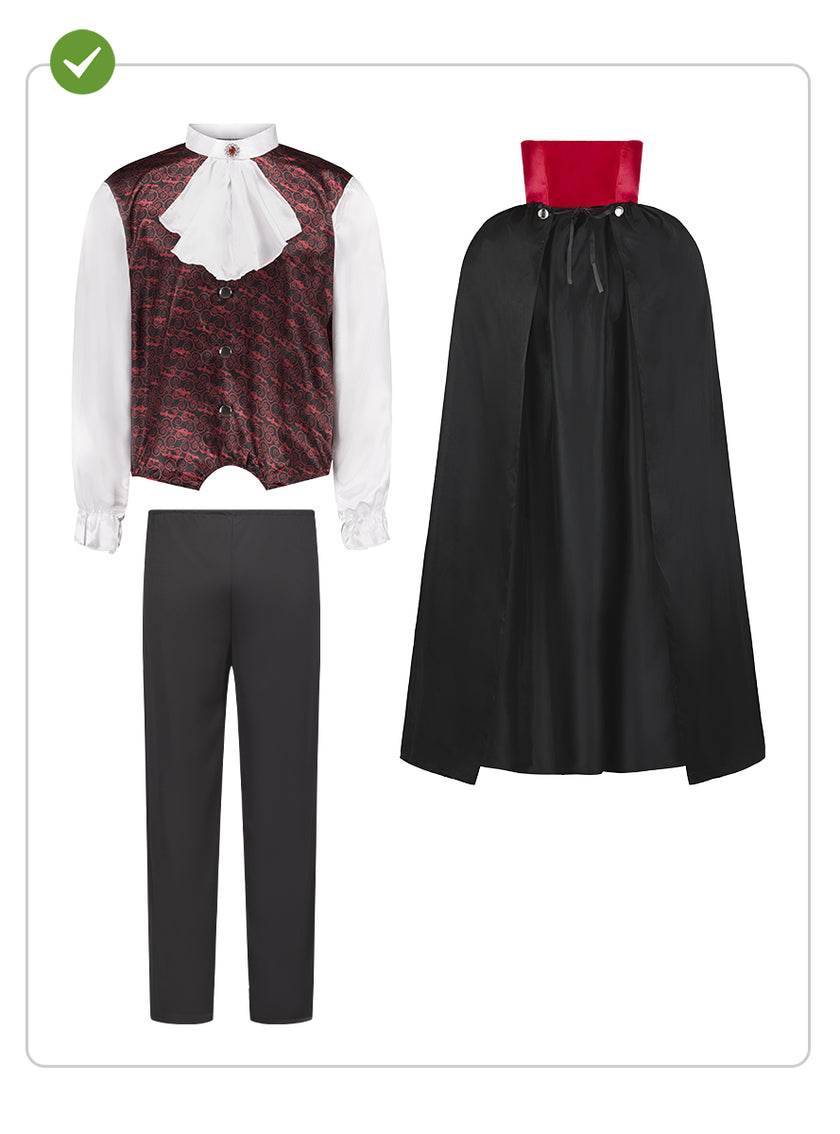 Déguisement Compte Dracula homme grande taille