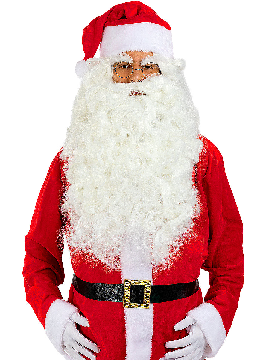 Déguisement père noël deluxe pour homme grande taille