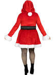Déguisement mère noël deluxe pour femme grande taille