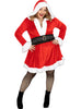 Déguisement mère noël deluxe pour femme grande taille