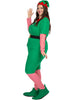 Costume d'elfe de Noël pour femmes grande taille