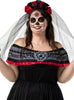 Déguisement Dia de los Muertos pour femme grande taille