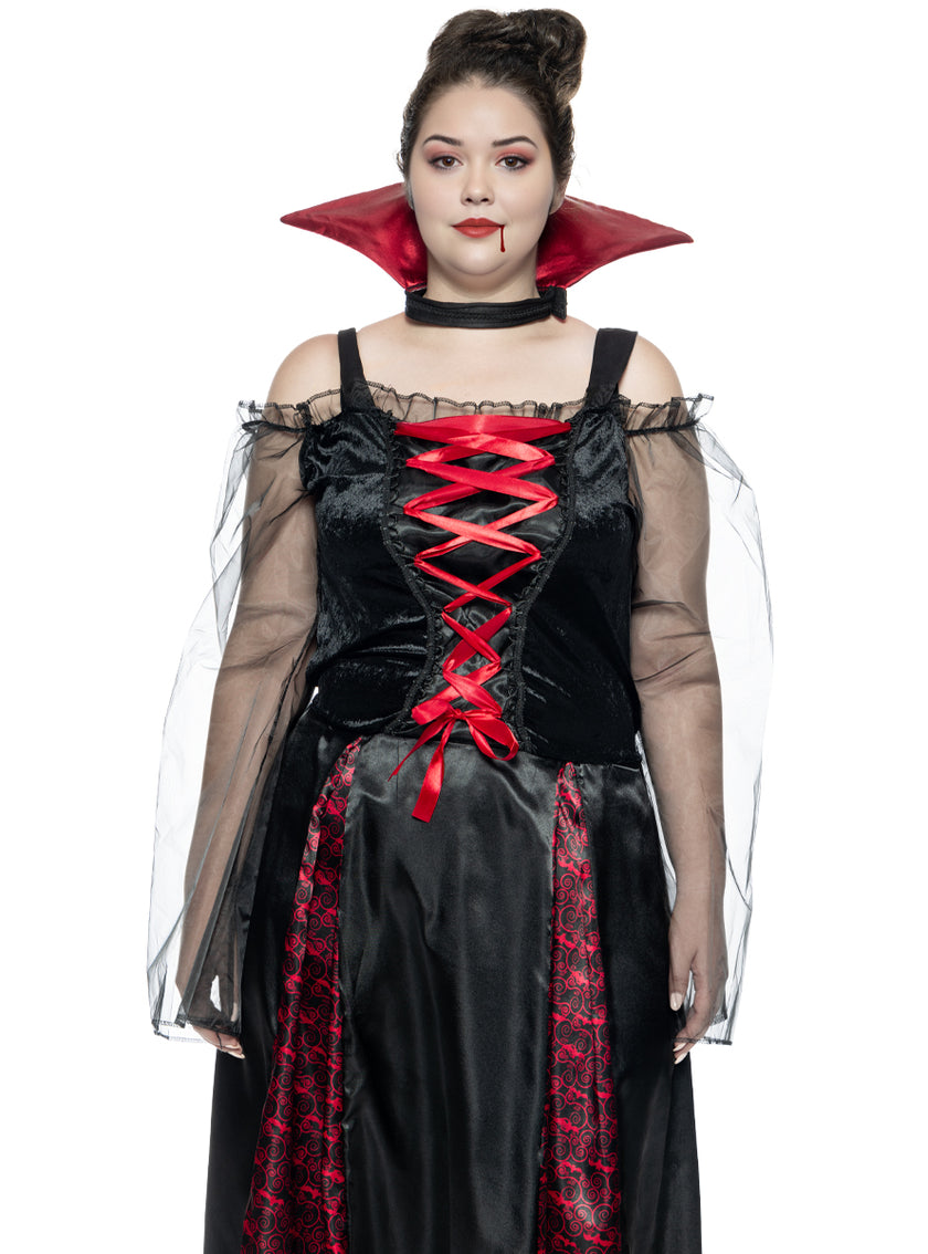 Déguisement vampire femme grande taille