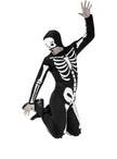 Costume de squelette pour homme grande taille