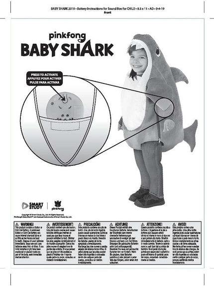 Déguisement Daddy Shark enfant - Baby Shark