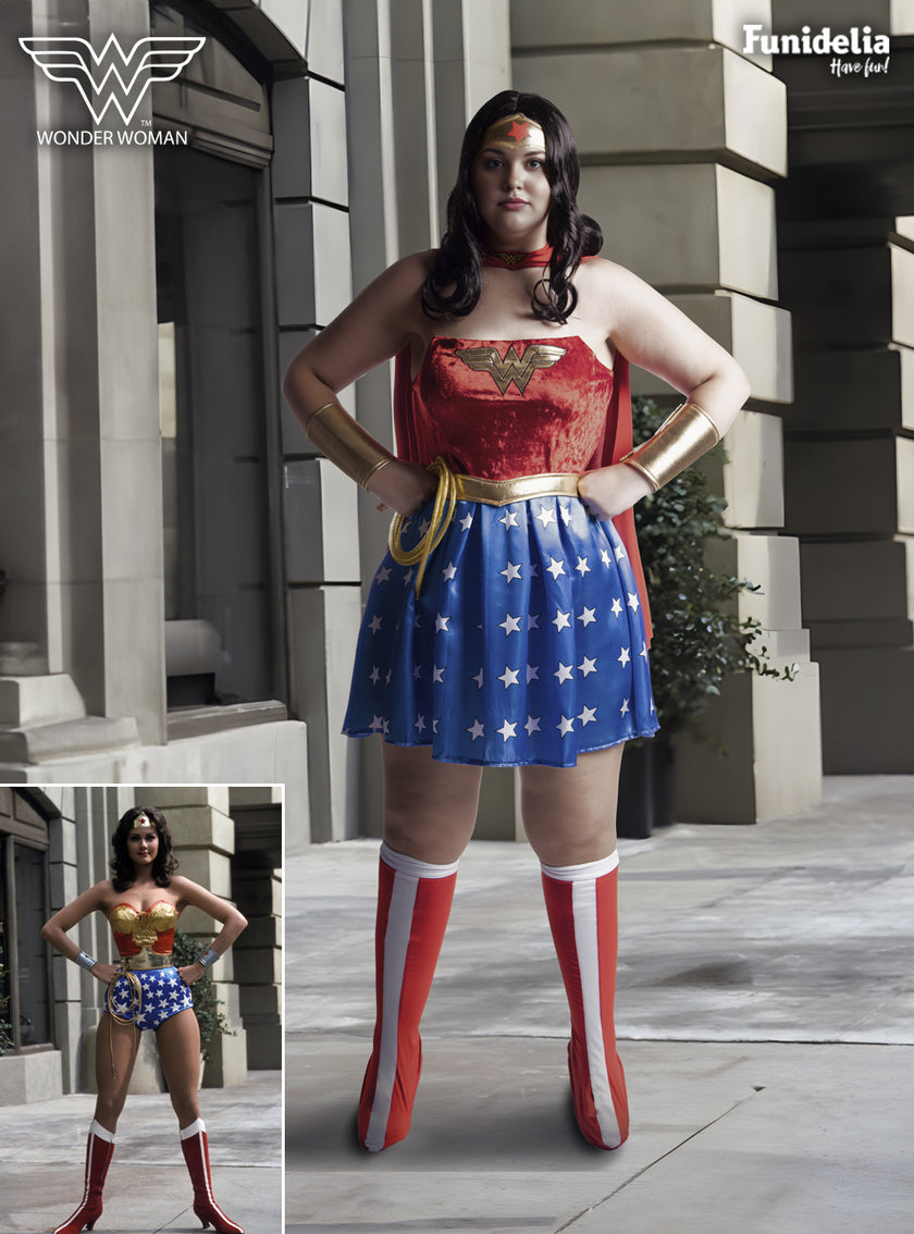 Déguisement Wonder Woman sexy grande taille
