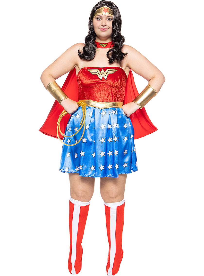Déguisement Wonder Woman sexy grande taille