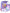 Cartable Peppa Pig arc-en-ciel fille