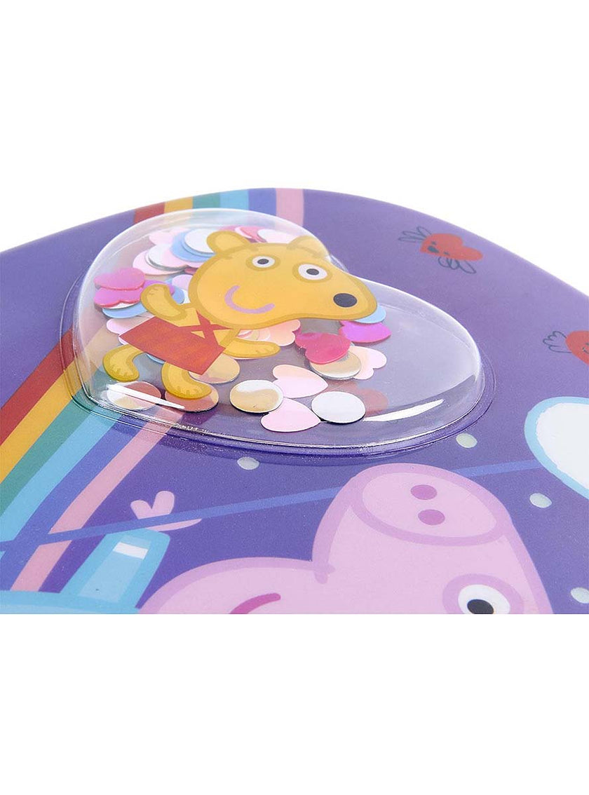 Cartable Peppa Pig arc-en-ciel fille