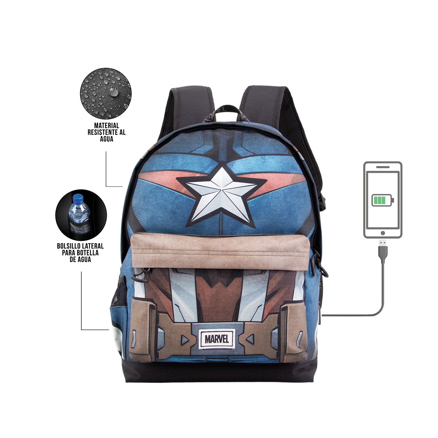 Sac à dos Captain America corp