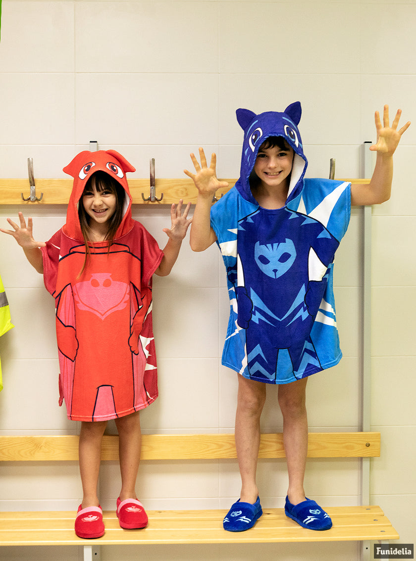 Serviette poncho Yoyo enfant - Pyjamasques