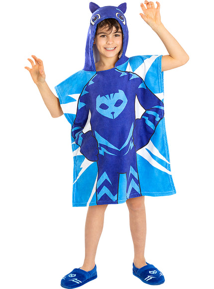 Serviette poncho Yoyo enfant - Pyjamasques