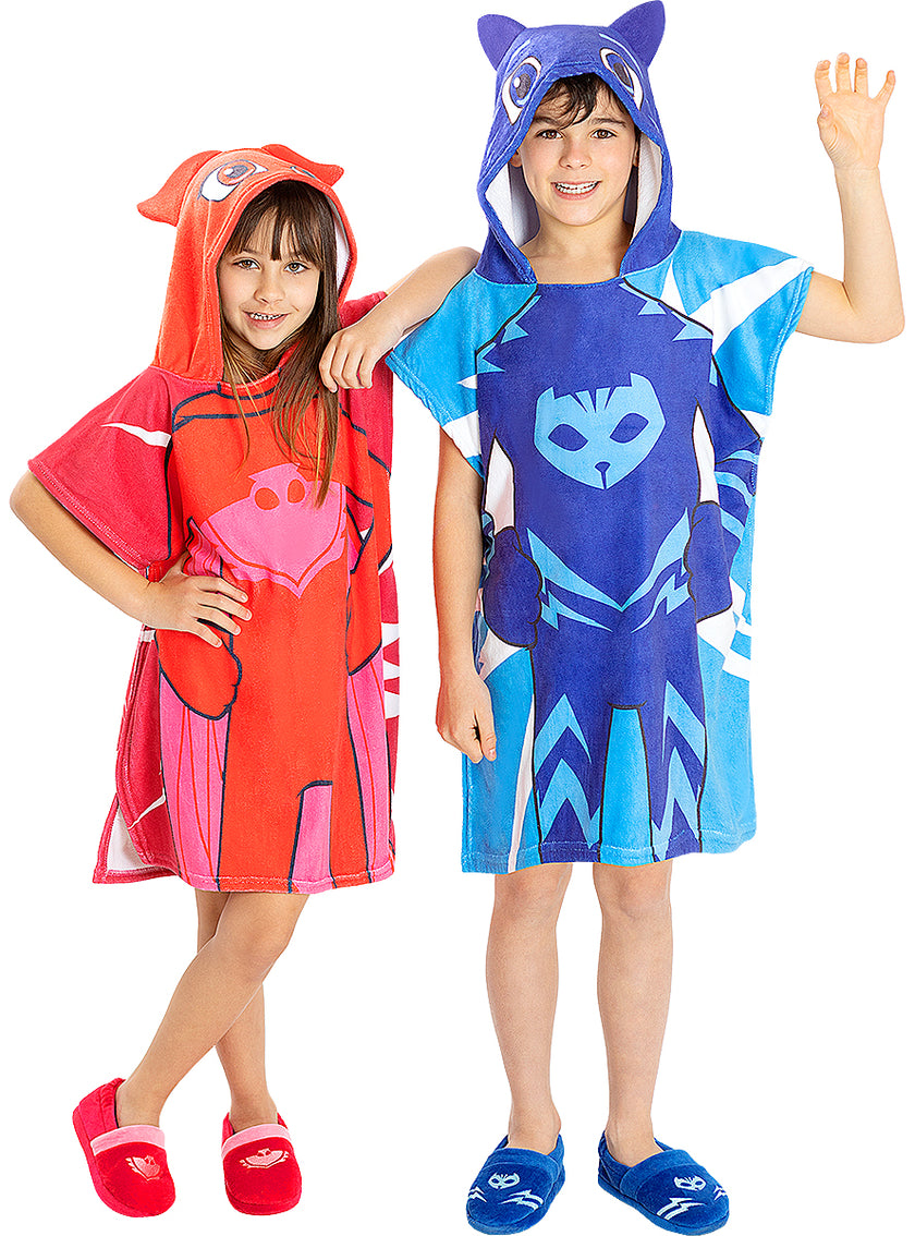 Serviette poncho Yoyo enfant - Pyjamasques