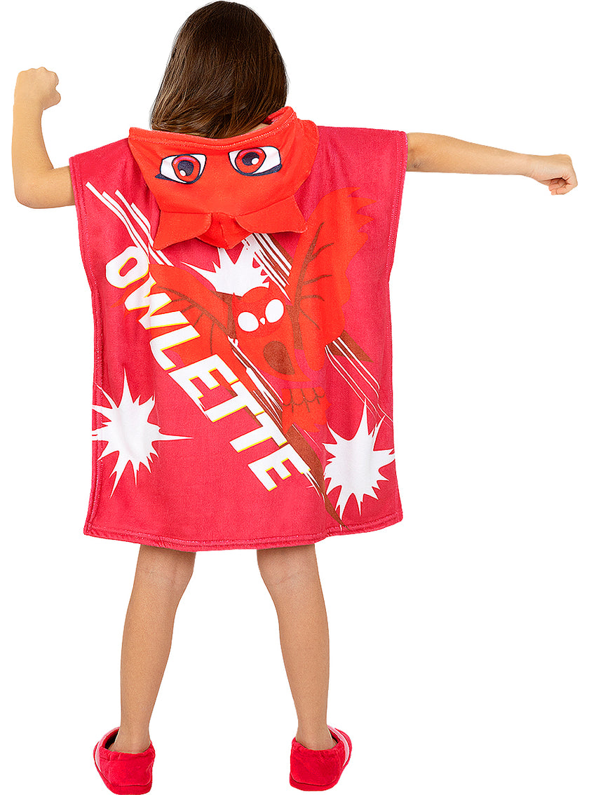 Serviette poncho Bibou fille - Pyjamasques