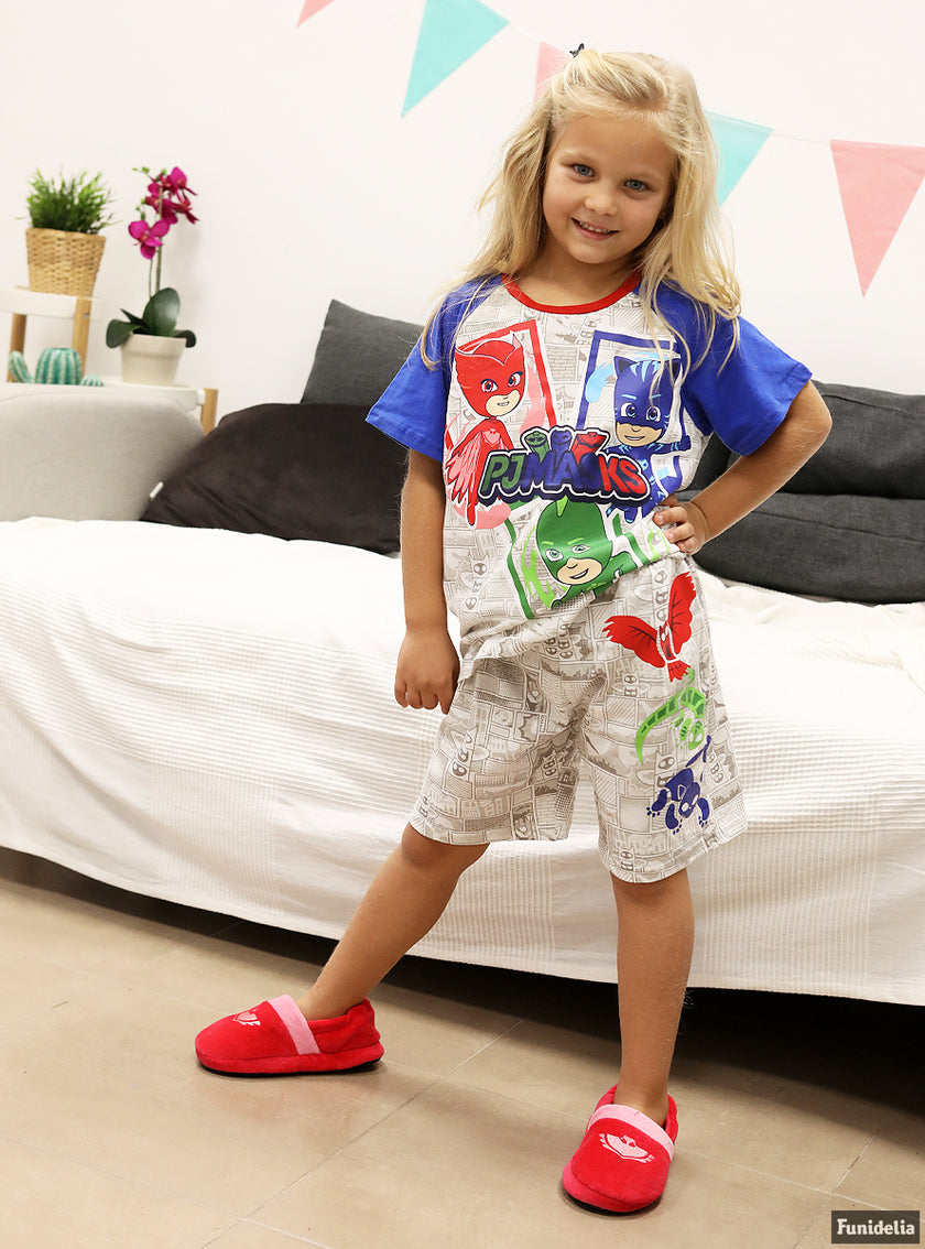 Pyjama Pyjamasques court enfant