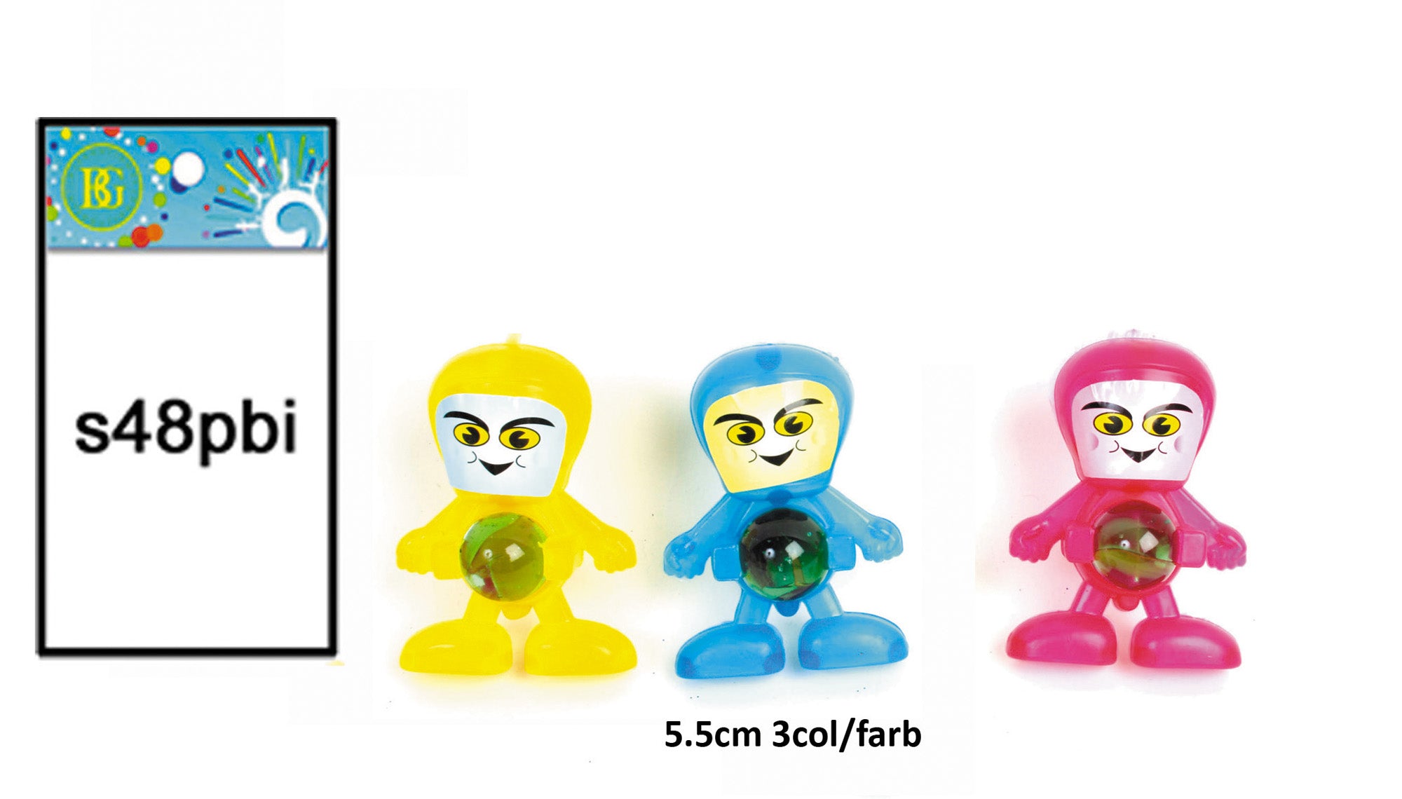 ROBOT LANCE BILLE 5.5CM