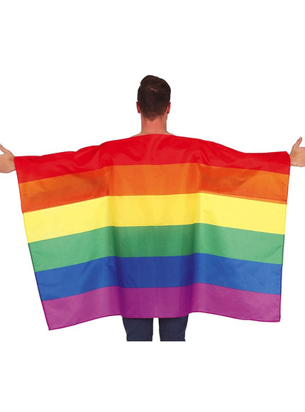 Cape avec drapeau arc-en-ciel