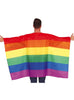 Cape avec drapeau arc-en-ciel