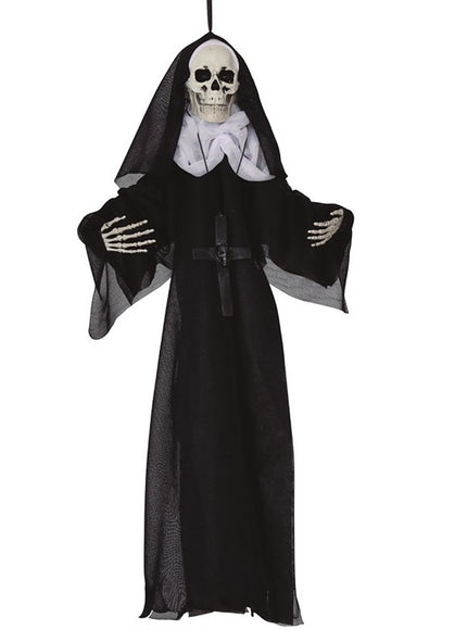 Décoration à suspendre squelette de nonne