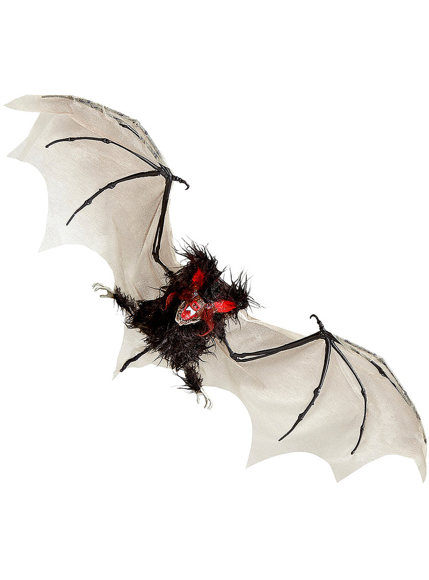 Figurine de chauve-souris avec des yeux LED clignotants