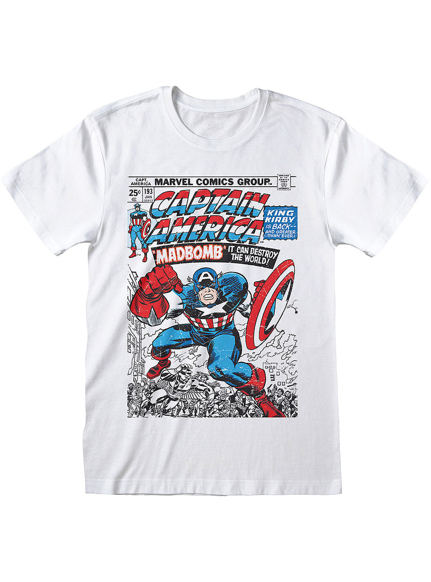 T-shirt Captain America Comics adulte - Marvel