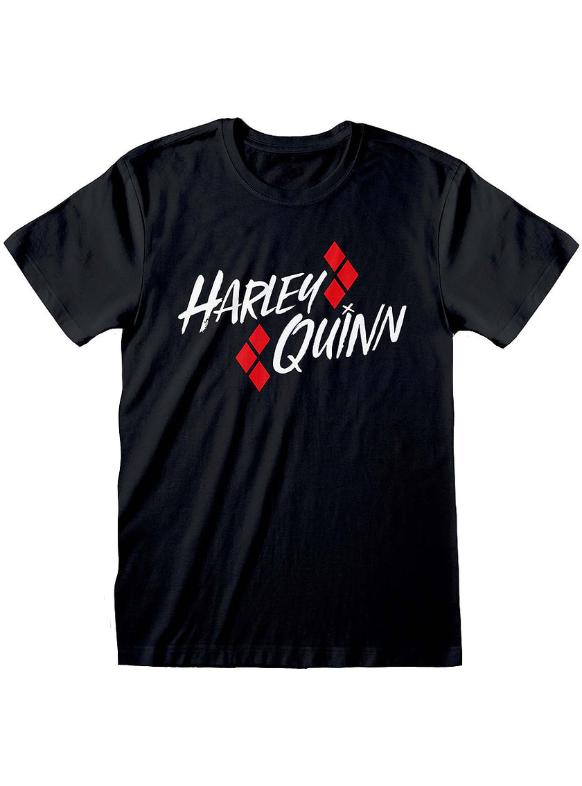 T-shirt Harley Quinn logo adulte