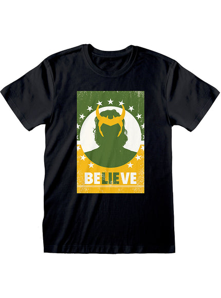 T-shirt Loki Believe adulte - Marvel