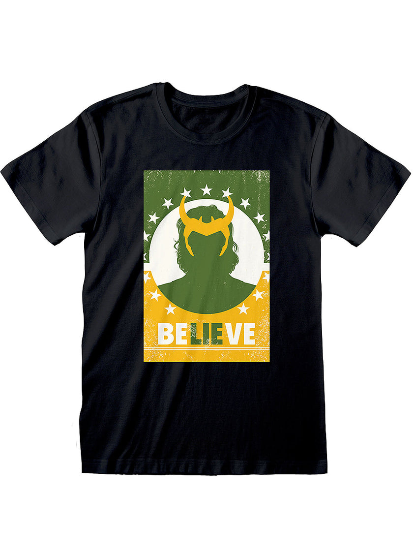 T-shirt Loki Believe adulte - Marvel