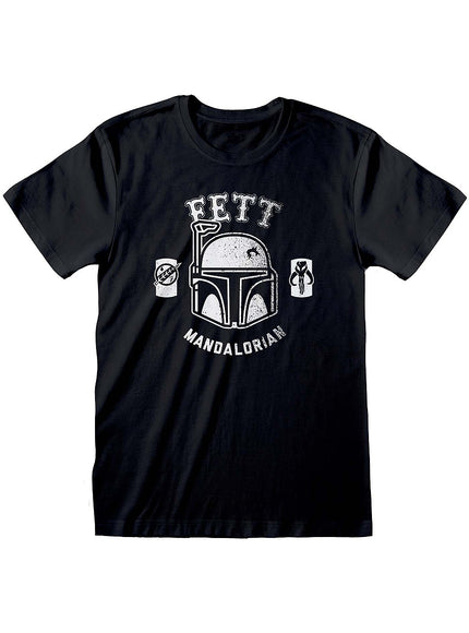 T-shirt Fett Mandalorian adulte - Star Wars
