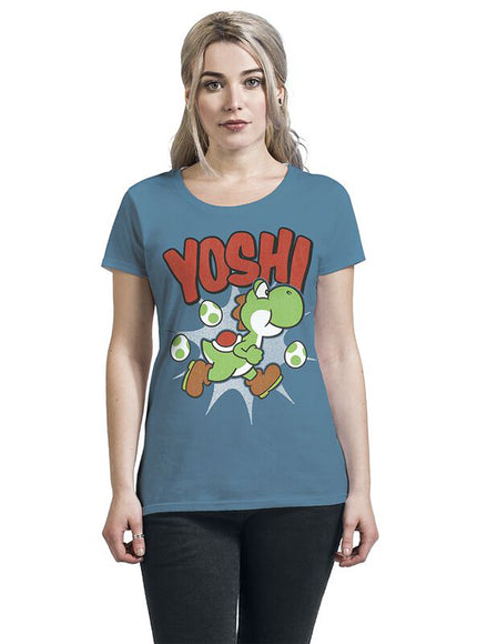 T-shirt Yoshi pour femme - Super Mario